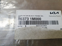 Original New Kia Cerato 2012 Right Front Door Blackout Foil