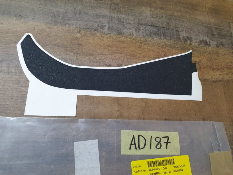 Original New Nissan Magnite 2022 Left Rear Door Upper Blackout Foil
