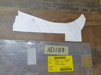 Original New Nissan Magnite 2022 Left Rear Door Upper Blackout Foil