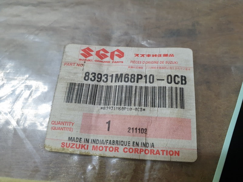 Original New Suzuki Baleno Toyota Starlet Right Rear Door Blackout Foil