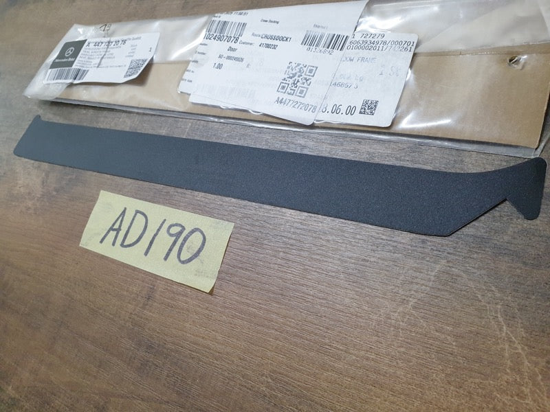 Original New Mercedes-Benz V-Class W447 Left Front Door Blackout Foil