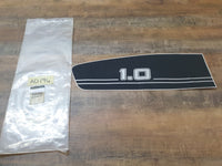 Original New Renault Kwid 1.0 Dynamique Right Rear Door Lower '1.0' Sticker