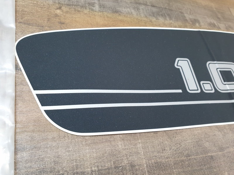 Original New Renault Kwid 1.0 Dynamique Right Rear Door Lower '1.0' Sticker