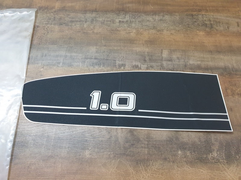 Original New Renault Kwid 1.0 Dynamique Right Rear Door Lower '1.0' Sticker