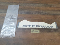 Original New Renault Sandero Stepway Left Front Door 'STEPWAY' Sticker