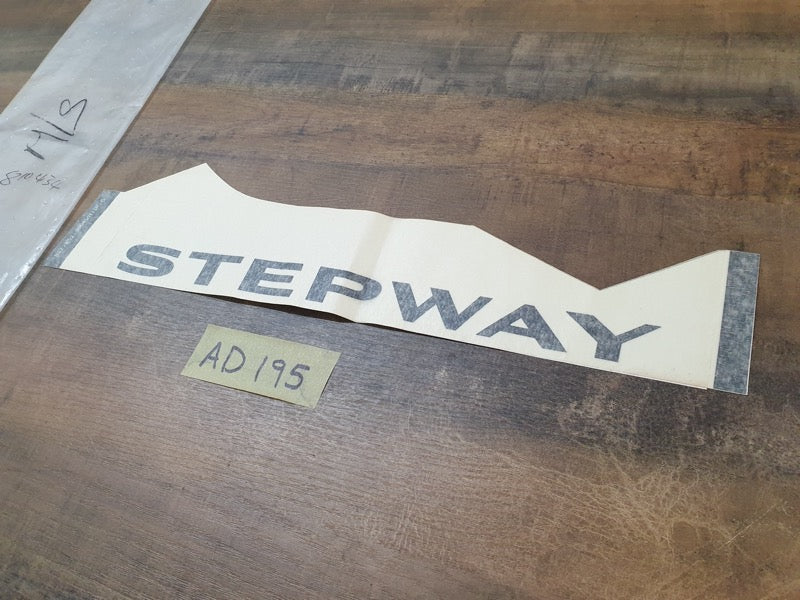 Original New Renault Sandero Stepway Left Front Door 'STEPWAY' Sticker