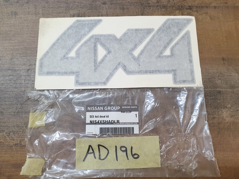 Original New Nissan Navara D23 '4x4' Sticker