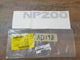 Original New Nissan NP200 'NP200' Sticker