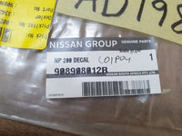 Original New Nissan NP200 'NP200' Sticker