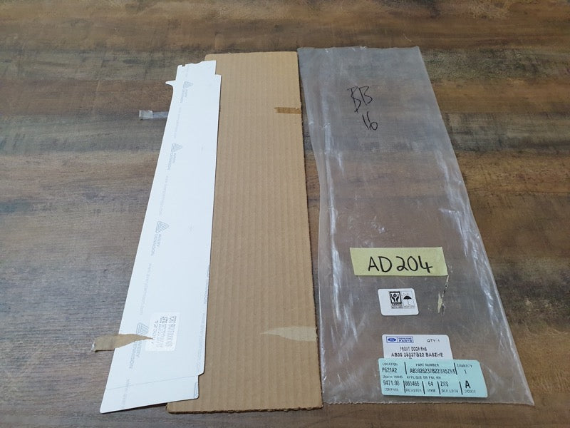 Original New Ford Ranger Right Front Door Blackout Foil