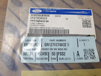 Original New Ford EcoSport 2019 Right Rear Door Rear Blackout Foil