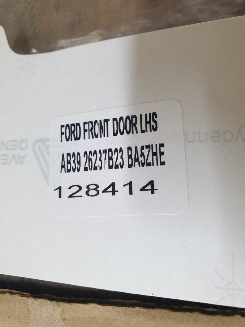 Original New Ford Ranger Left Front Door Blackout Foil