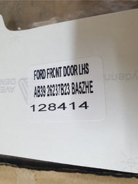 Original New Ford Ranger Left Front Door Blackout Foil