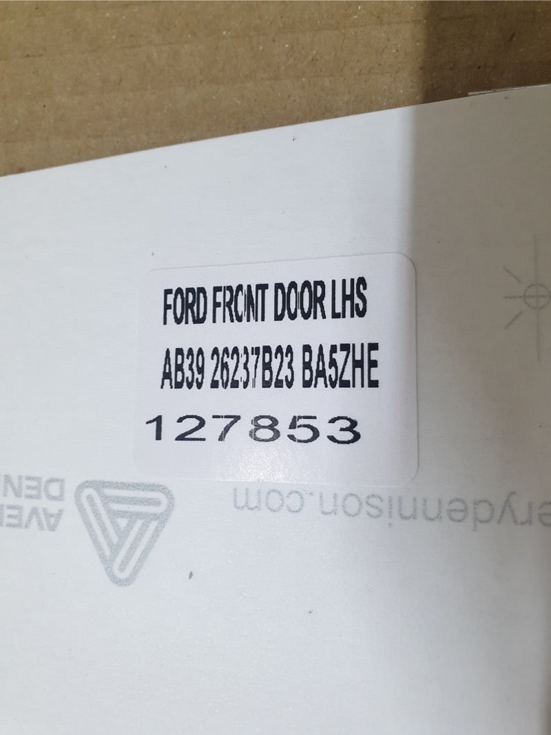 Original New Ford Ranger Left Front Door Blackout Foil