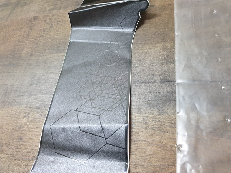 Original New Renault Duster Right Front Door Blackout Foil