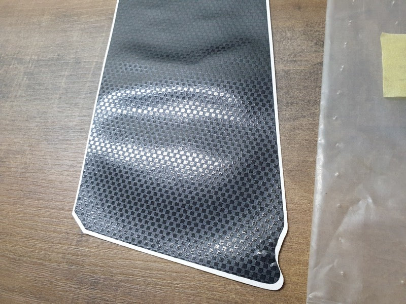 Original New Renault Duster II 2020 Right Front Door Blackout Foil