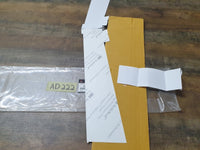 Original New Mitsubishi Pajero Triton 2022 Left Front Door Blackout Foil