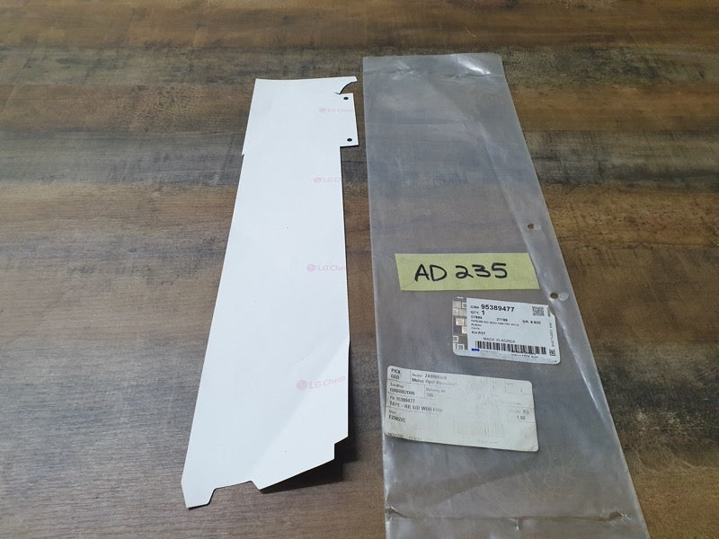 Original New Opel Mokka Cosmo 2015 Right Front Door Blackout Foil