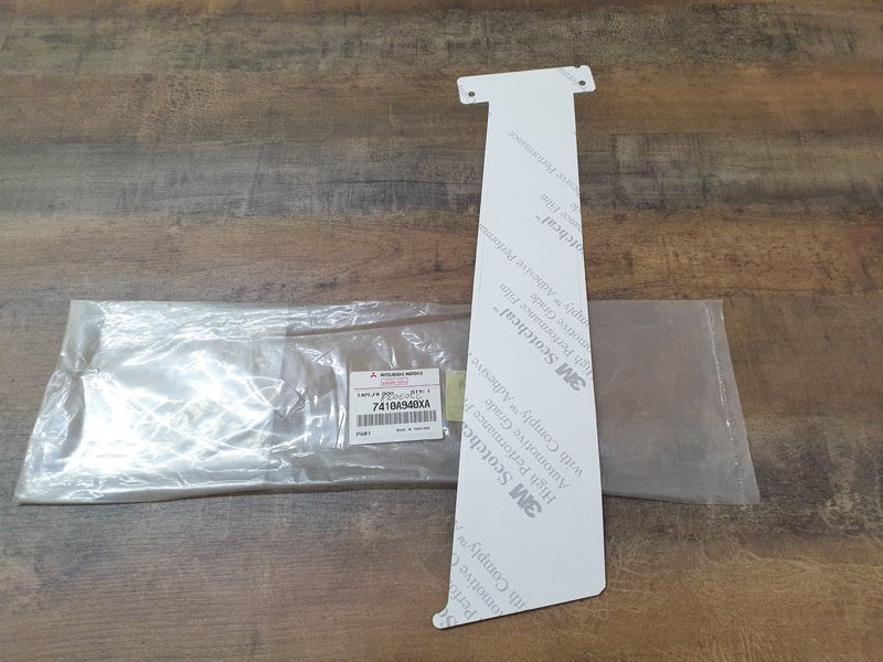 Original New Mitsubishi Mirage Right Front Door Blackout Foil