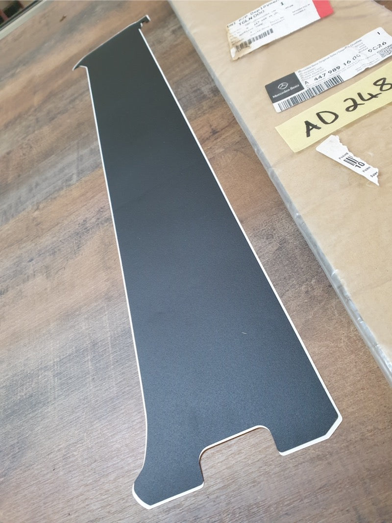 Original New Mercedes-Benz V-Class W447 Right Front Sliding Door Blackout Foil