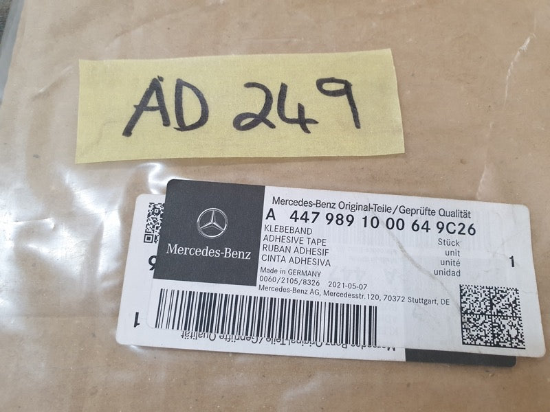 Original New Mercedes-Benz V-Class W447 Left Front Door Blackout Foil