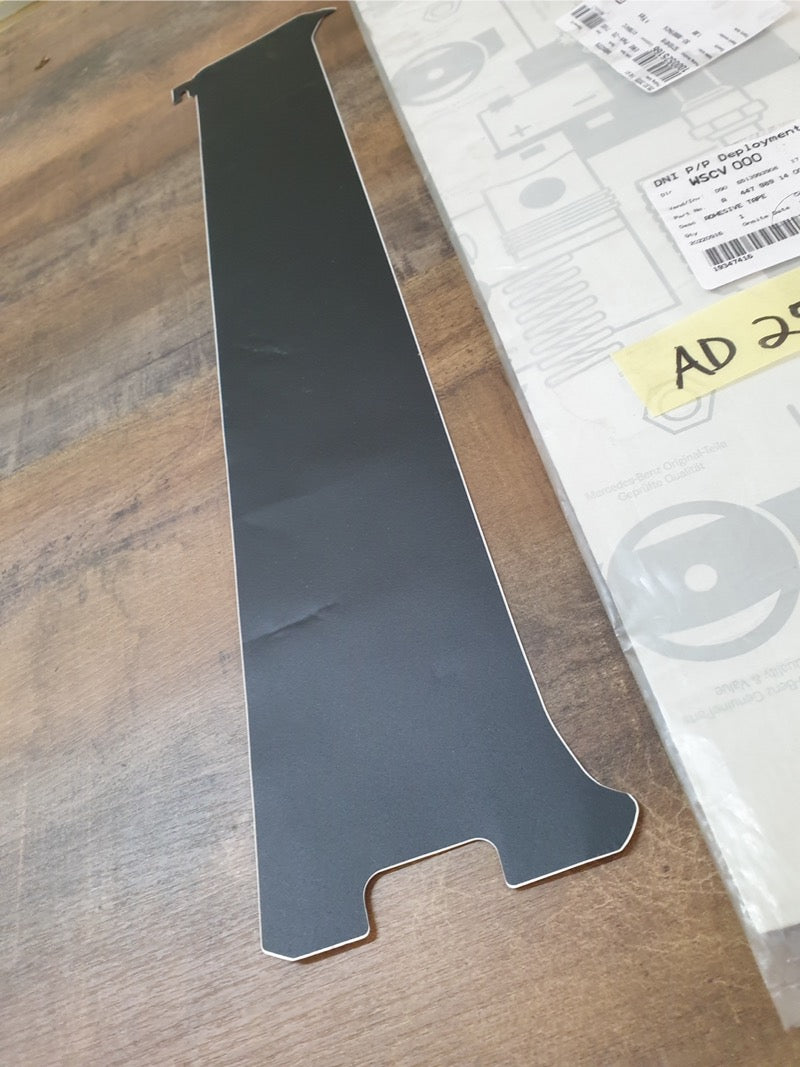 Original New Mercedes-Benz V-Class W447 Left Front Sliding Door Blackout Foil