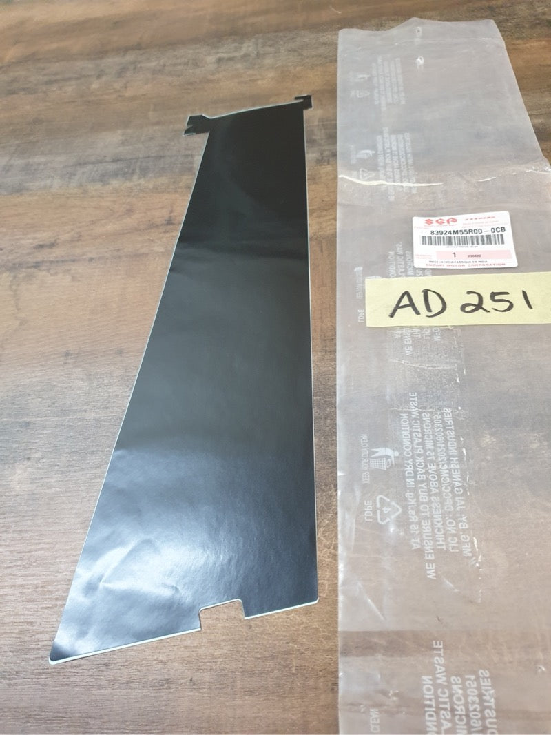 Original New Suzuki Swift Left Front Door Blackout Foil