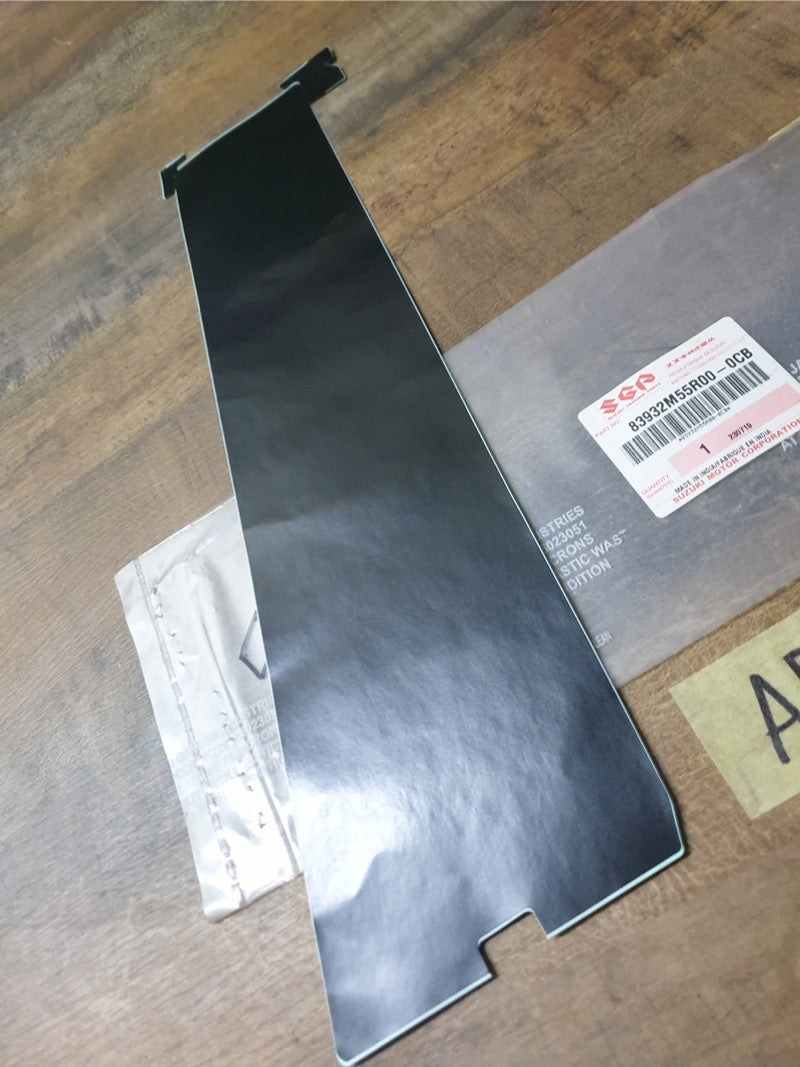 Original New Suzuki Swift Dzire Left Rear Door Blackout Foil