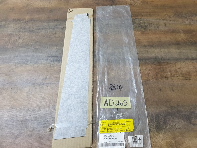 Original New Ford Ranger Left Front Door Blackout Foil