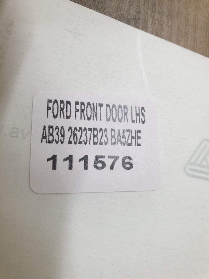Original New Ford Ranger Left Front Door Blackout Foil