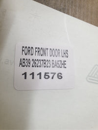 Original New Ford Ranger Left Front Door Blackout Foil