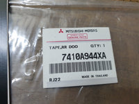 Original New Mitsubishi Mirage Right Rear Door Blackout Foil