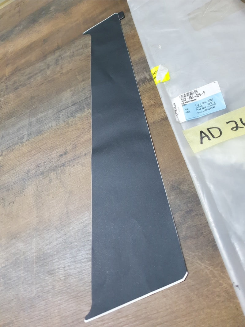 Original New Volkswagen Amarok Left Front Door Blackout Foil