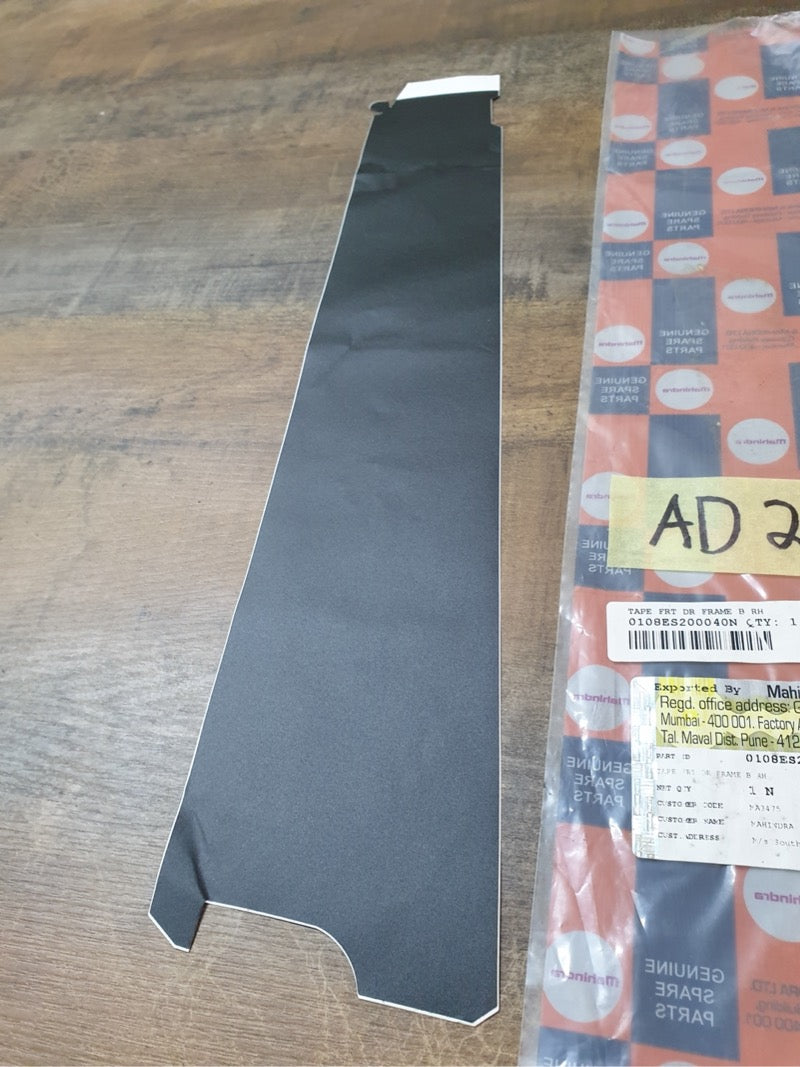 Original New Mahindra XUV300 Right Front Door Blackout Foil