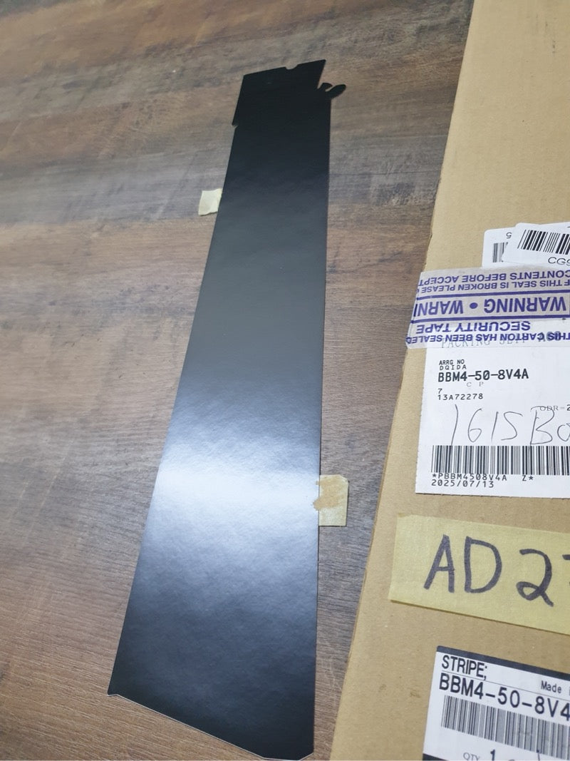 Original New Mazda 3 Right Rear Door Blackout Foil