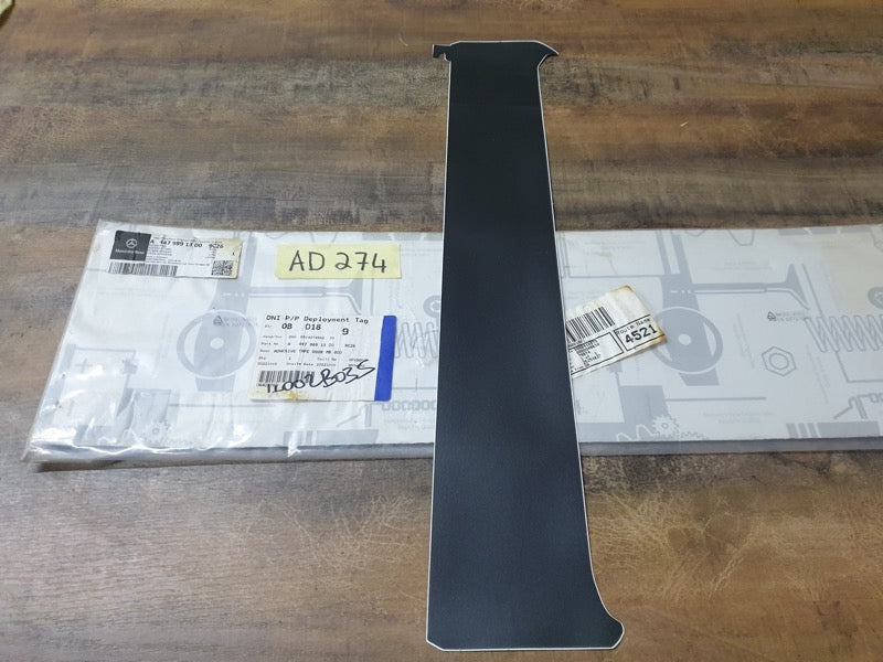 Original New Mercedes-Benz V-Class W447 Left Front Sliding Door Blackout Foil