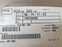 Original New Toyota Fortuner Hilux Left Front Door Blackout Foil
