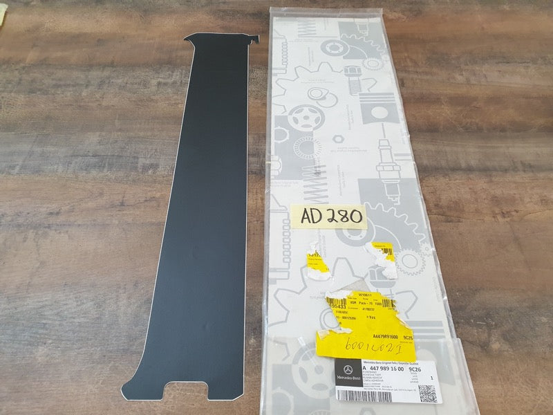 Original New Mercedes-Benz V-Class W447 Right Front Sliding Door Blackout Foil