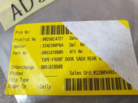 Original New Nissan Almera Right Front Door Blackout Foil
