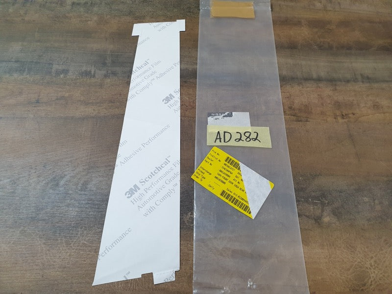 Original New Nissan Almera Right Front Door Blackout Foil