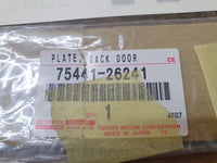 Original New Toyota Quantum Tailgate 'HIACE' Sticker
