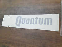 Original New Toyota Quantum Tailgate 'Quantum' Sticker