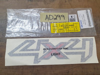 Original New Ford Ranger Left Front '4x4' Sticker