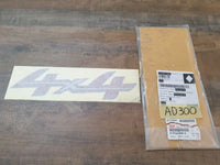 Original New Isuzu D-Max Left Body '4x4' Sticker