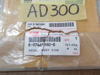 Original New Isuzu D-Max Left Body '4x4' Sticker