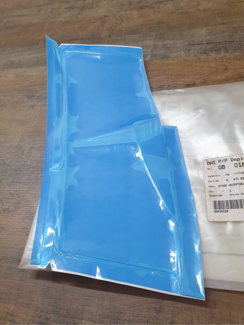 Original New Mercedes-Benz X-Class W470 Right Load Body Anti-Chipping Stone Decal Protective Foil