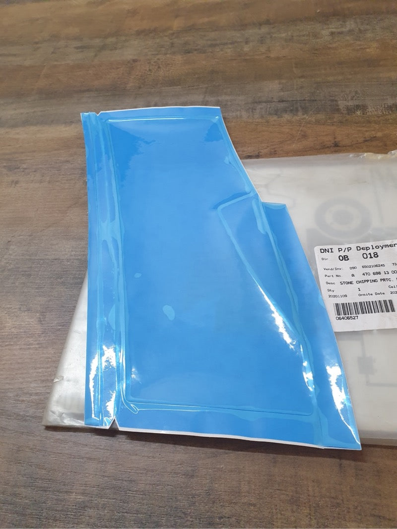Original New Mercedes-Benz X-Class W470 Right Load Body Anti-Chipping Stone Decal Protective Foil