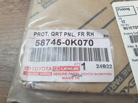 Original New Toyota Hilux Right Rear Load Body Anti-Chipping Stone Decal Protective Foil