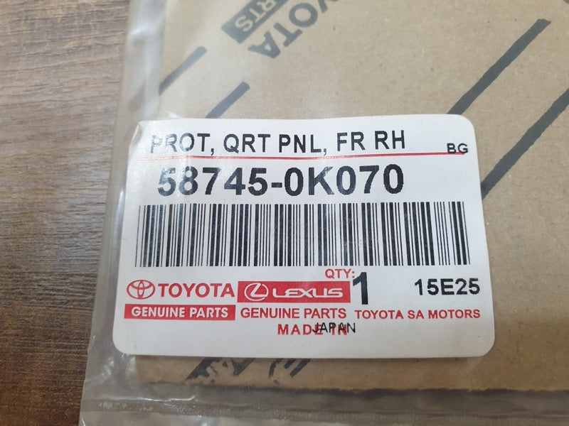 Original New Toyota Hilux Right Rear Load Body Anti-Chipping Stone Decal Protective Foil