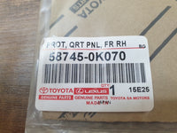 Original New Toyota Hilux Right Rear Load Body Anti-Chipping Stone Decal Protective Foil